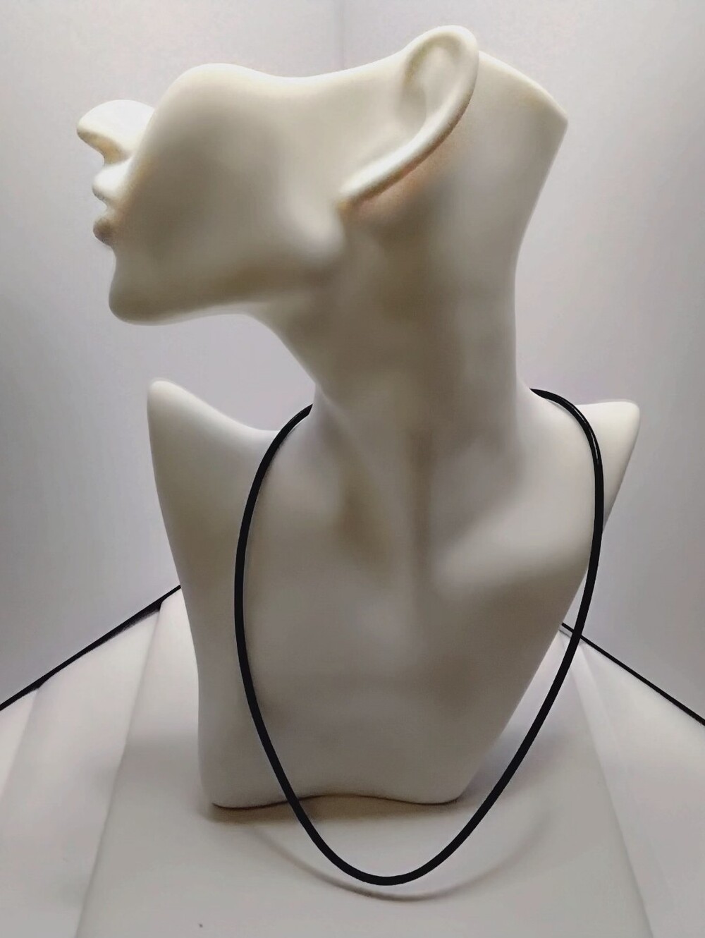Authentic Pandora Black Smooth Leather Necklace - EUC